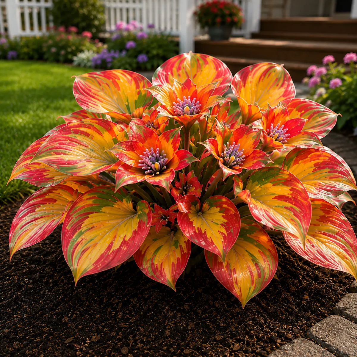 🌸Flowering Hosta bulbs – with shimmering leaves, create an elegant, shady garden 🌿