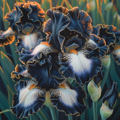 ⚜️Signature Tall Bearded Iris – Premium Garden Edition⚜️
