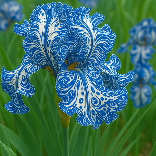 ⚜️Signature Tall Bearded Iris – Premium Garden Edition⚜️