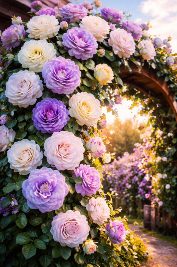 🌹Climbing Rose Seeds🌹 - Growing Floral Cascade💐
