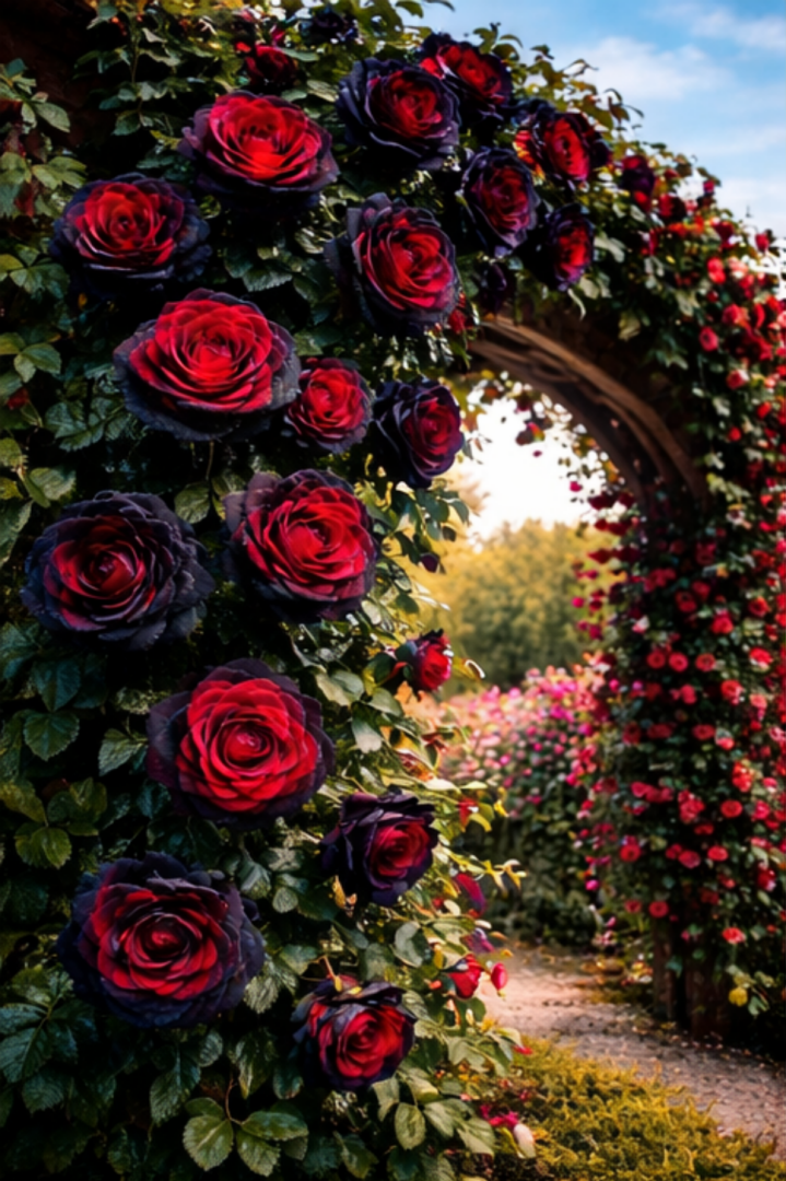 🌹Climbing Rose Seeds🌹 - Growing Floral Cascade💐