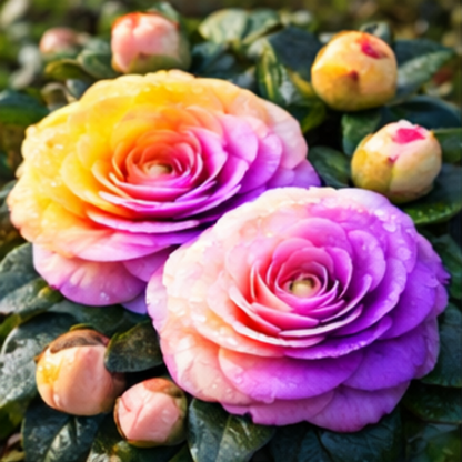 ✨Fragrant Double-Flowered✨ Camellia Seeds🌼