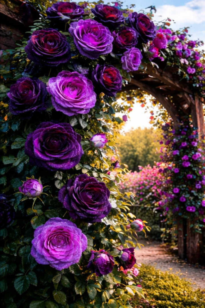 🌹Climbing Rose Seeds🌹 - Growing Floral Cascade💐