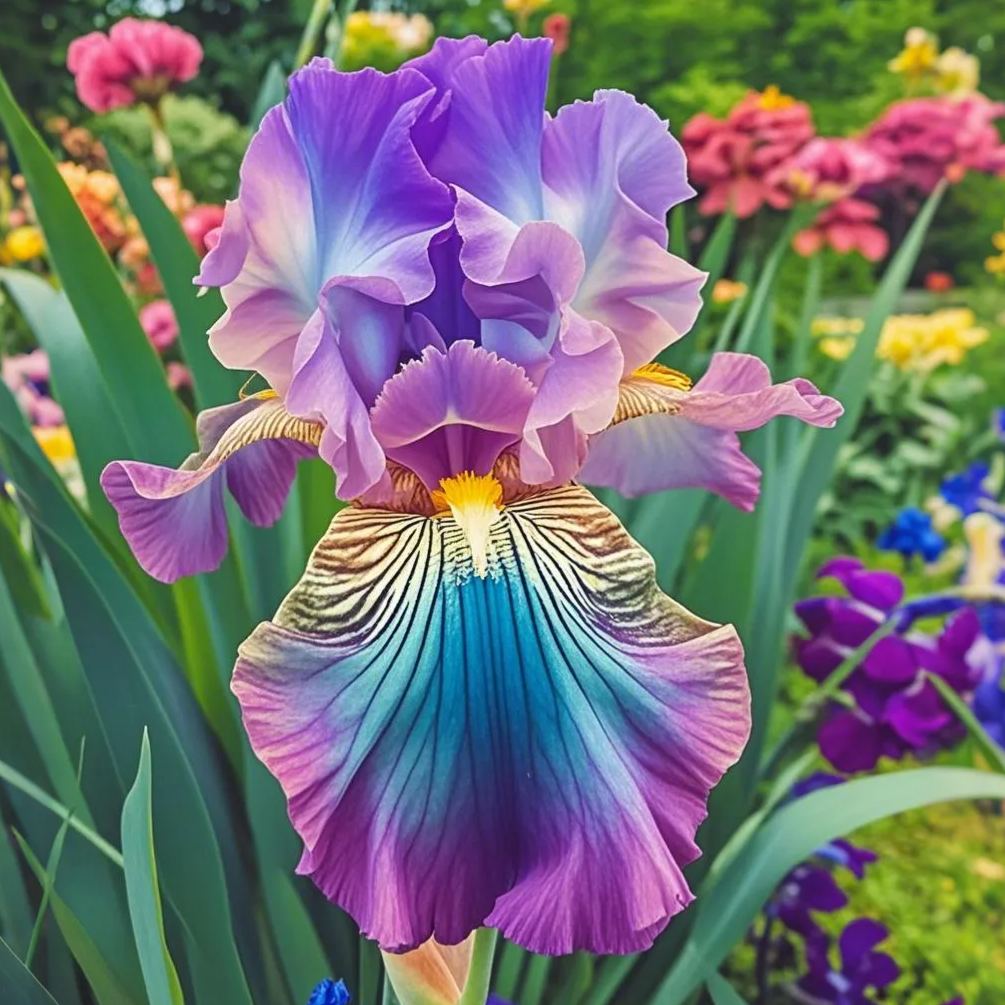 ⚜️Signature Tall Bearded Iris – Premium Garden Edition⚜️