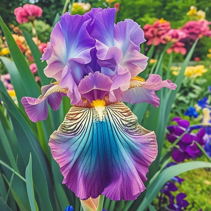 ⚜️Signature Tall Bearded Iris – Premium Garden Edition⚜️