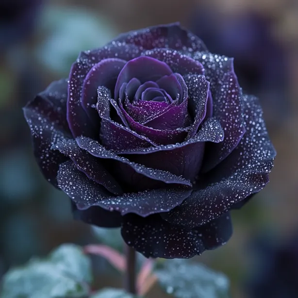 ❤️‍🔥🏘️Higher Quality -💙Rare Black Blue Rose Flower Seeds