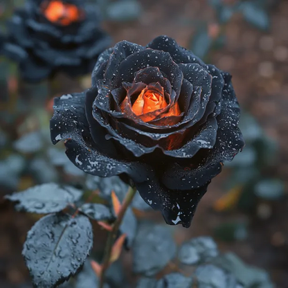 ❤️‍🔥🏘️Higher Quality -💙Rare Black Blue Rose Flower Seeds