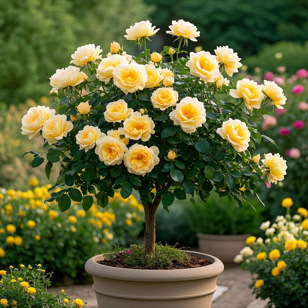 Lollipop Rose 🌺🍭 Perfect Garden Plant