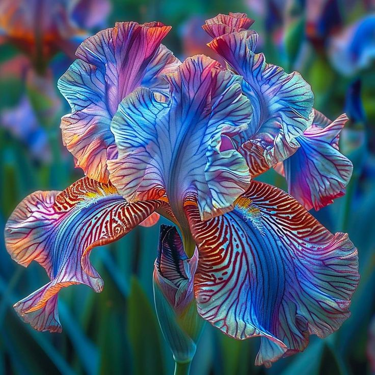 ⚜️Signature Tall Bearded Iris – Premium Garden Edition⚜️