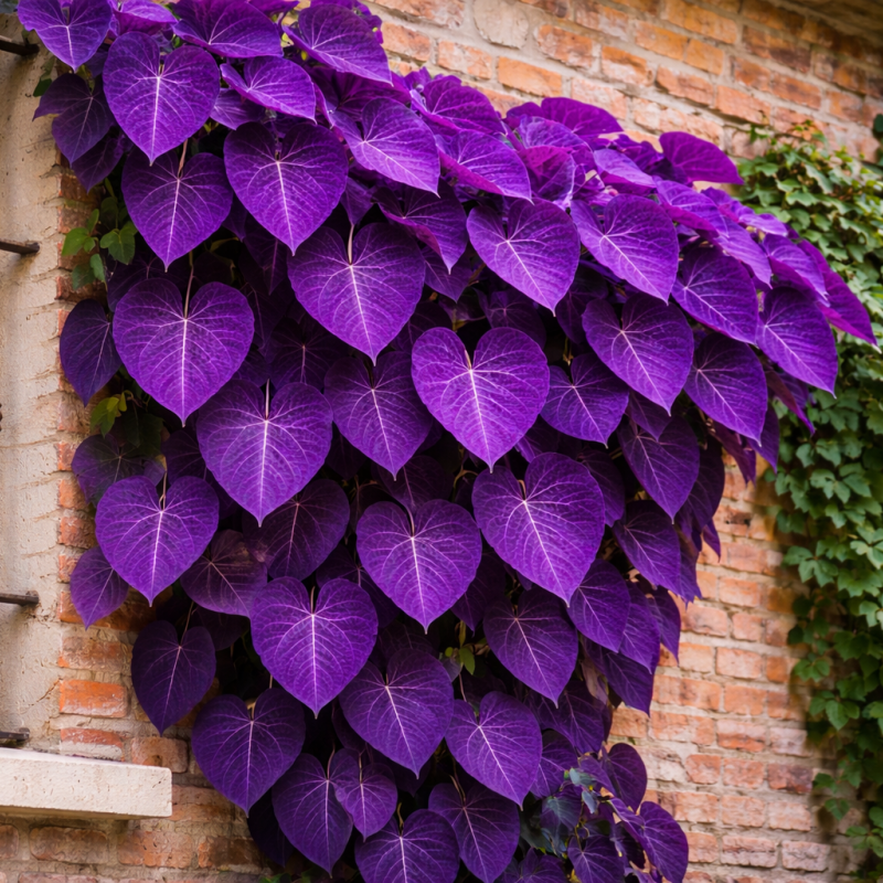 💜Purple Heart Vine Seeds–Vibrant Climbing Beauty 🌿✨
