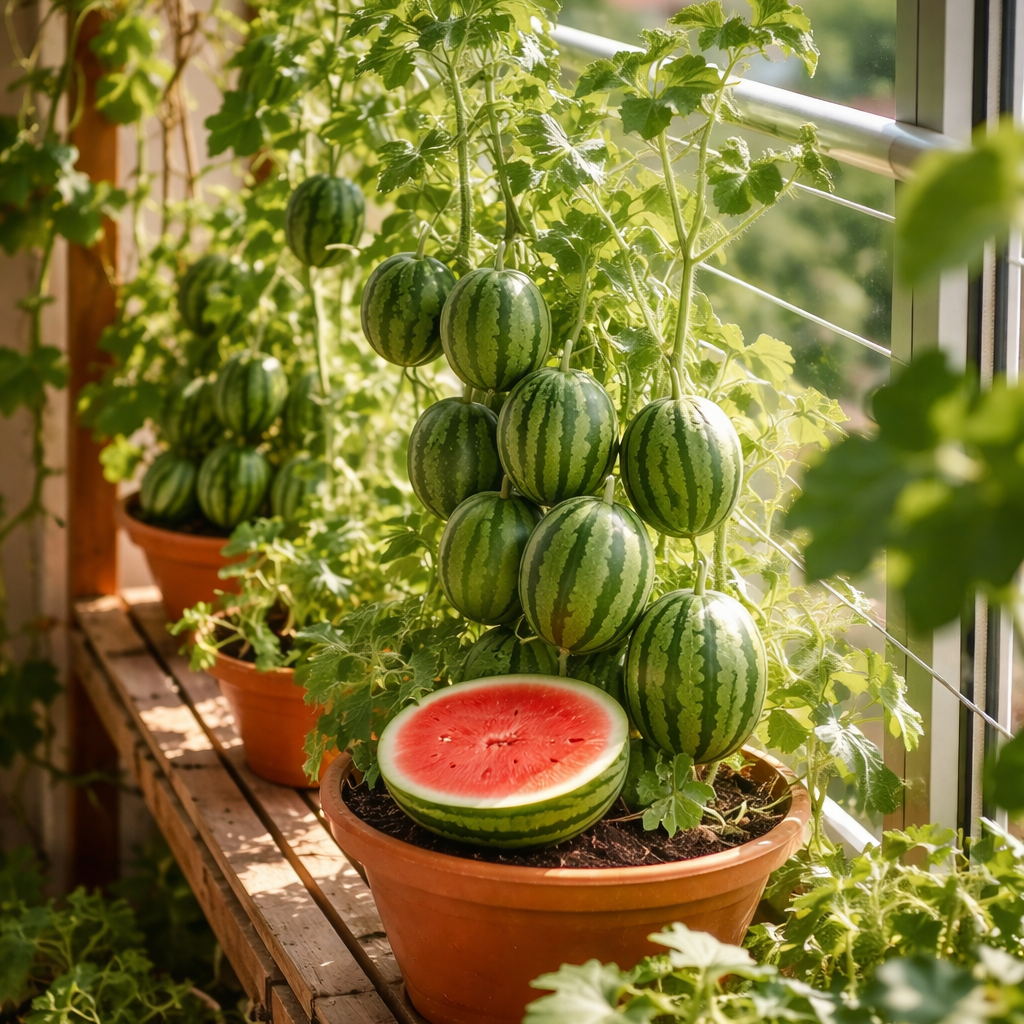 🍉Mini Watermelon Garden – Grow It at Home 🍉