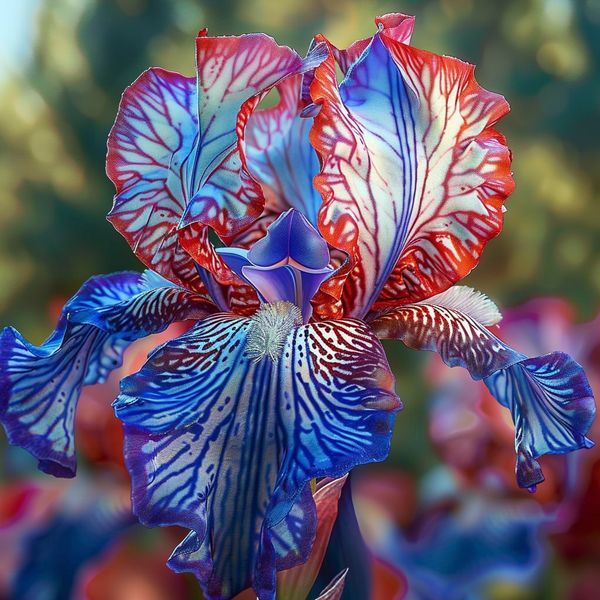 ⚜️Signature Tall Bearded Iris – Premium Garden Edition⚜️