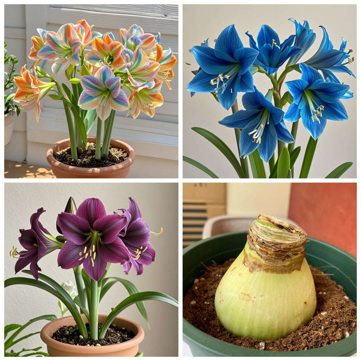 🌺 Amaryllis Bulbs | Grow Bold, Beautiful Blooms