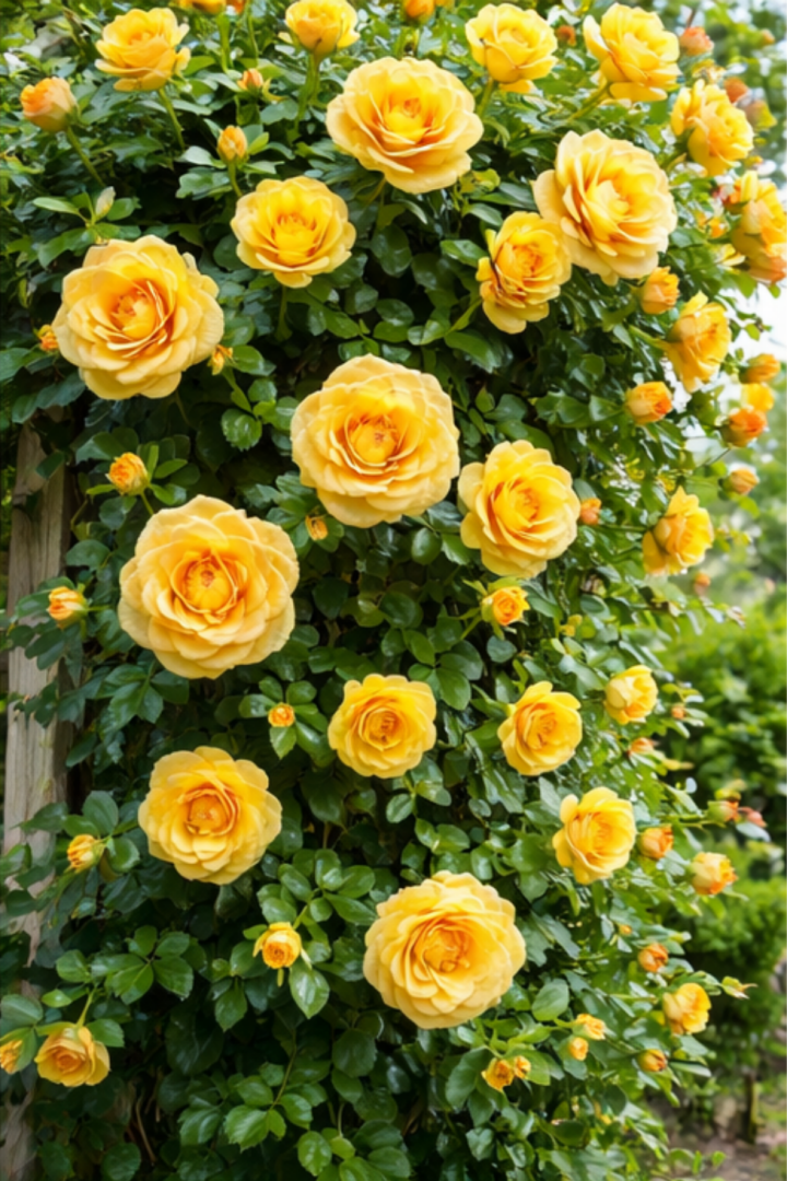 🌹Climbing Rose Seeds🌹 - Growing Floral Cascade💐