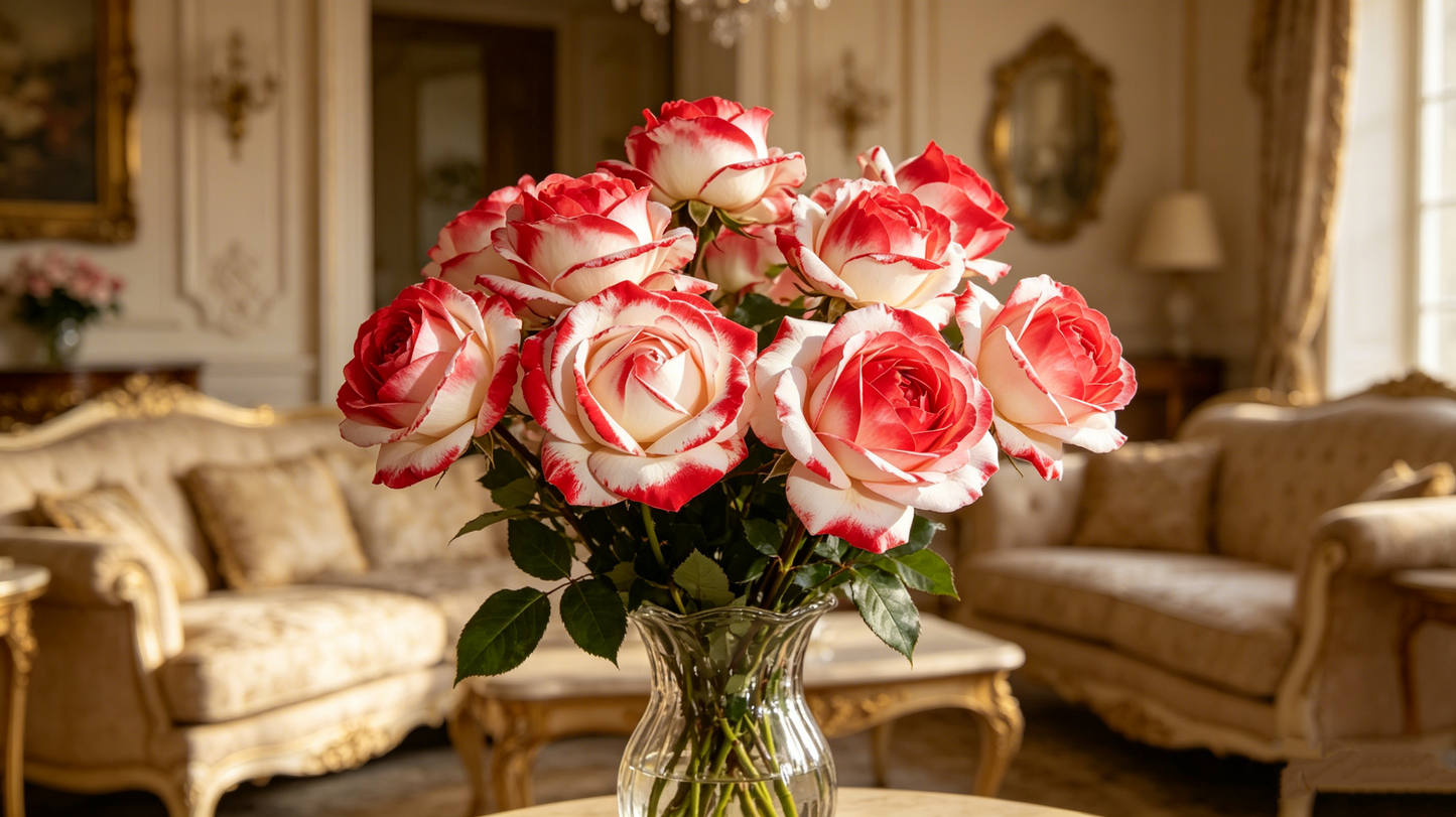 🌹Gradient Pearl Roses Seeds – Multi/Two-Tone Bloom Magic🌈