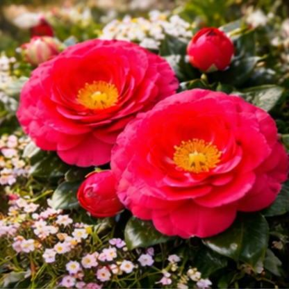 ✨Fragrant Double-Flowered✨ Camellia Seeds🌼