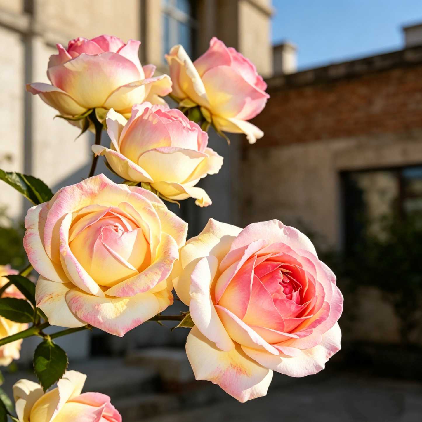 🌹Gradient Pearl Roses Seeds – Multi/Two-Tone Bloom Magic🌈