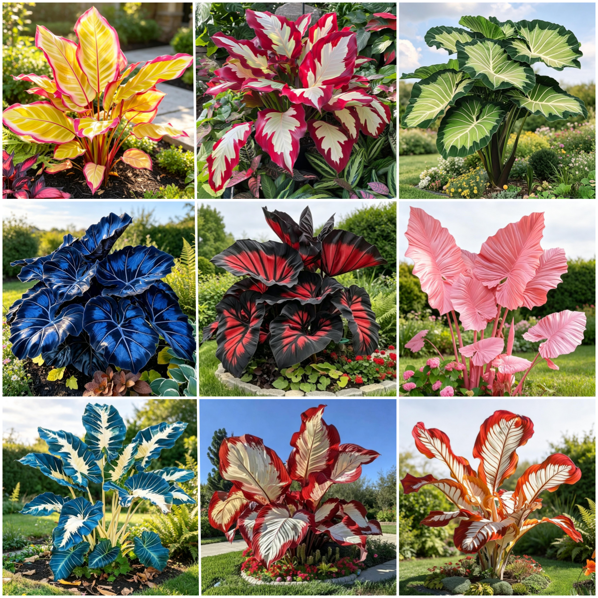 Giant Alocasia Bulbs🍃Transform Your Space with Tropical Majesty