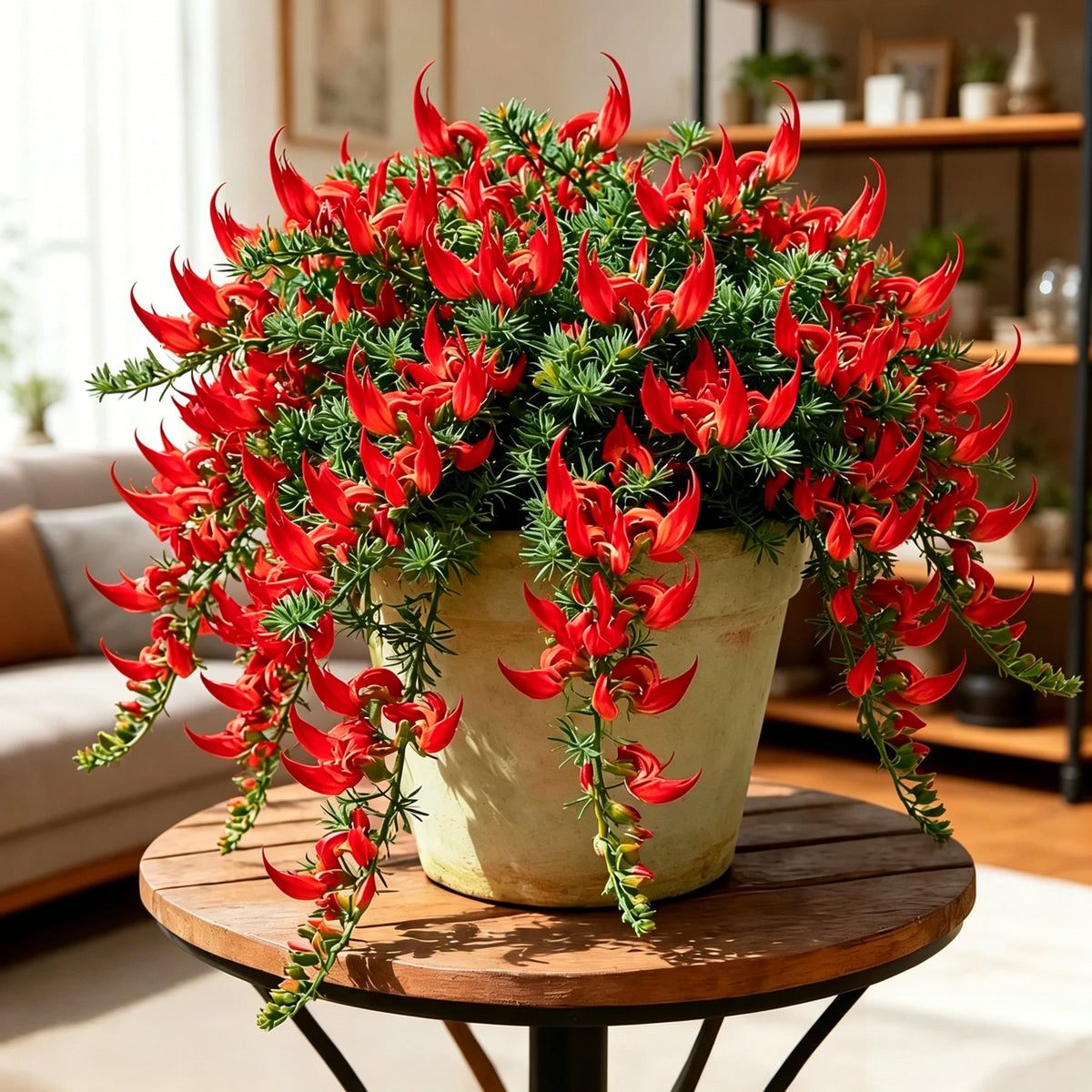 🌿🦜 Rare Parrot Beak Spider Plant 🔥 Blooms for up to 300 Days a Year!🪴