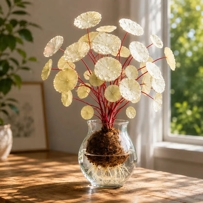 🎈🪴 Red Rattan Stephania Erecta – The Ultimate Low-Maintenance Houseplant🌿