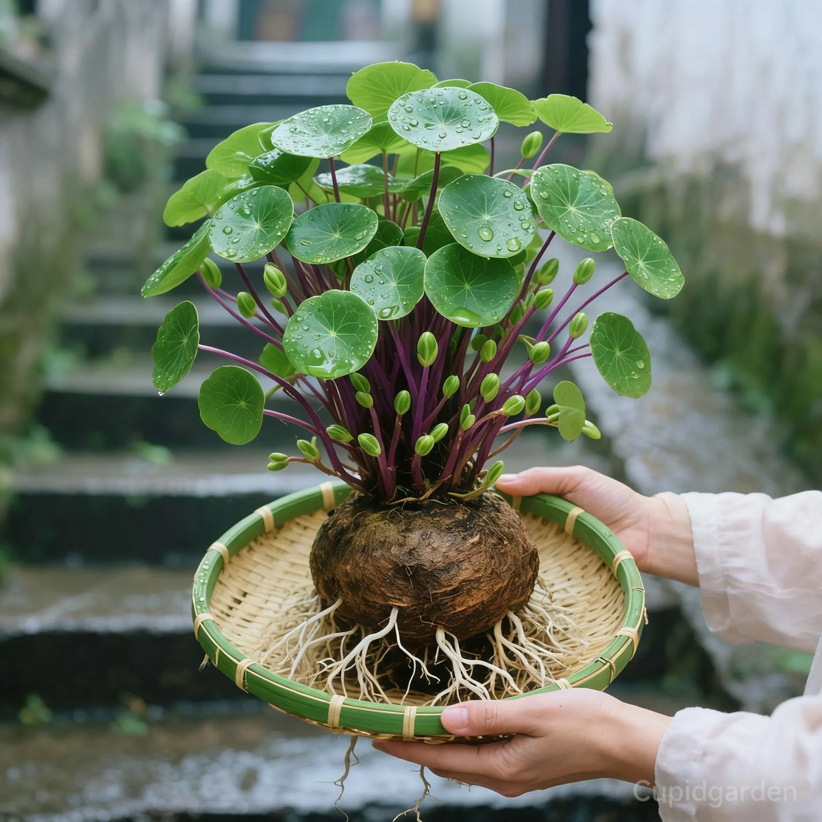 🎈🪴 Red Rattan Stephania Erecta – The Ultimate Low-Maintenance Houseplant🌿