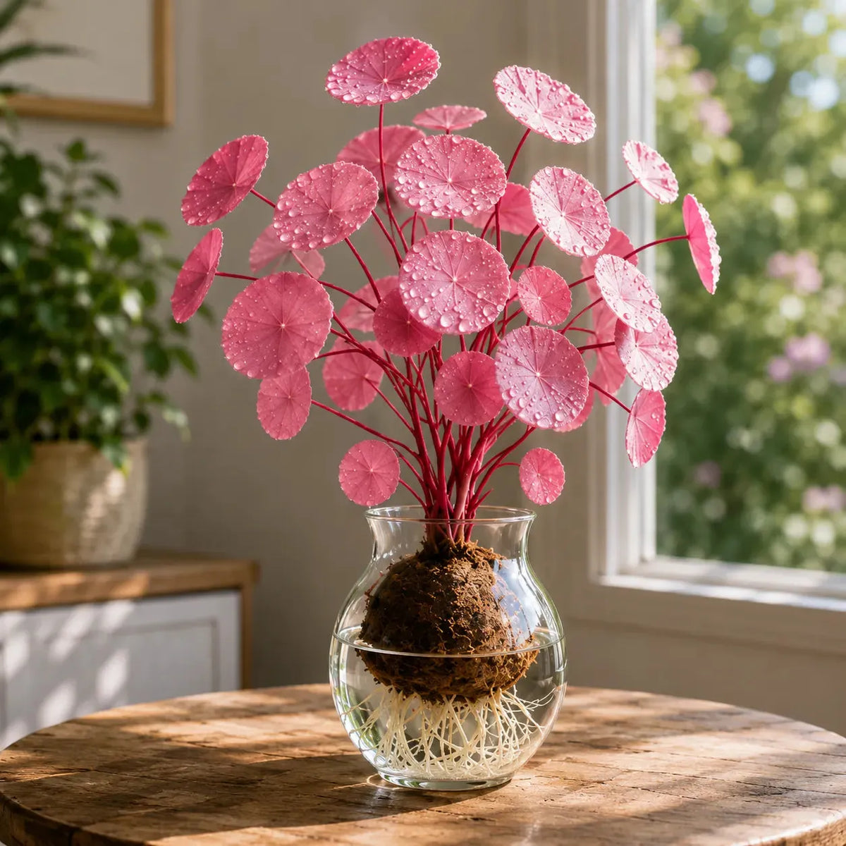 🎈🪴 Red Rattan Stephania Erecta – The Ultimate Low-Maintenance Houseplant🌿