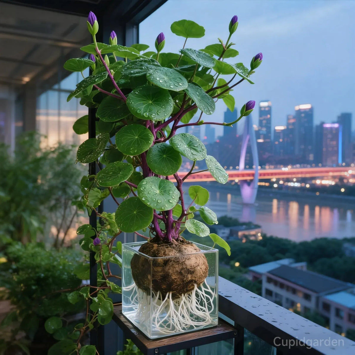 🎈🪴 Red Rattan Stephania Erecta – The Ultimate Low-Maintenance Houseplant🌿