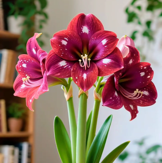 🌺Double-Petaled Perfume Amaryllis Bulbs – The Queen of Flowers 🌺