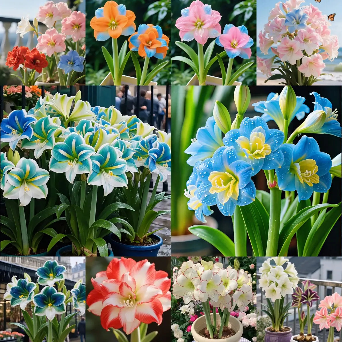 🌺Double-Petaled Perfume Amaryllis Bulbs – The Queen of Flowers 🌺