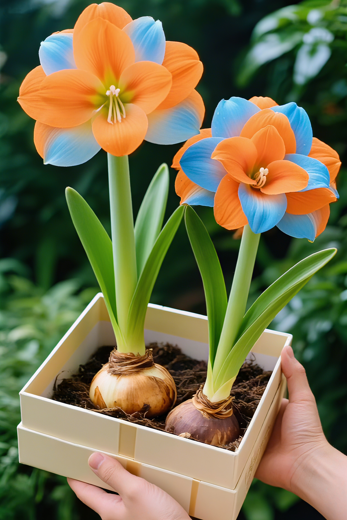 🌺Double-Petaled Perfume Amaryllis Bulbs – The Queen of Flowers 🌺