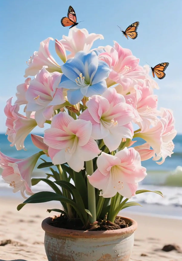 🌺Double-Petaled Perfume Amaryllis Bulbs – The Queen of Flowers 🌺