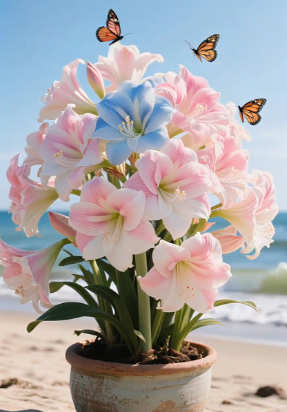 🌺Double-Petaled Perfume Amaryllis Bulbs – The Queen of Flowers 🌺