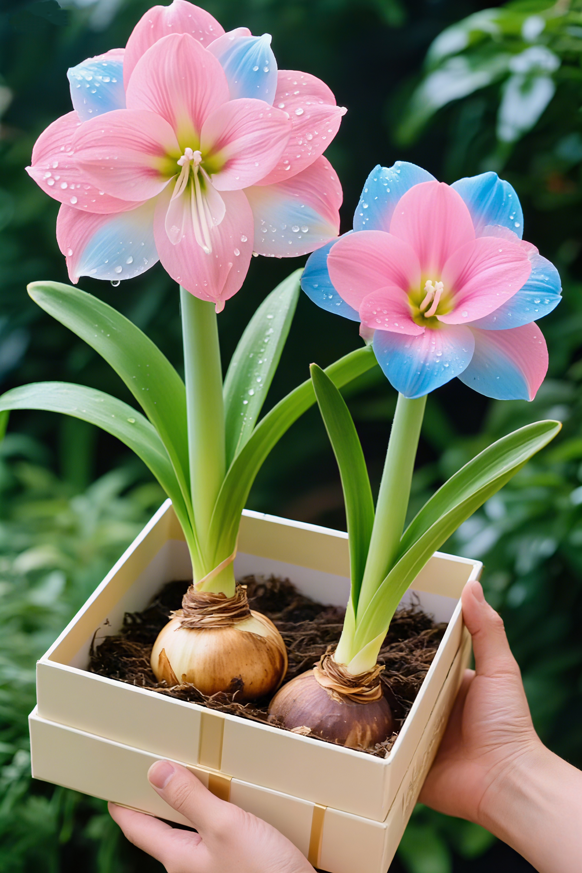 🌺Double-Petaled Perfume Amaryllis Bulbs – The Queen of Flowers 🌺
