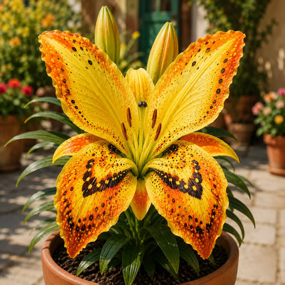 🦋 Butterfly Lily Bulbs – Stunning Blooms for Every Garden