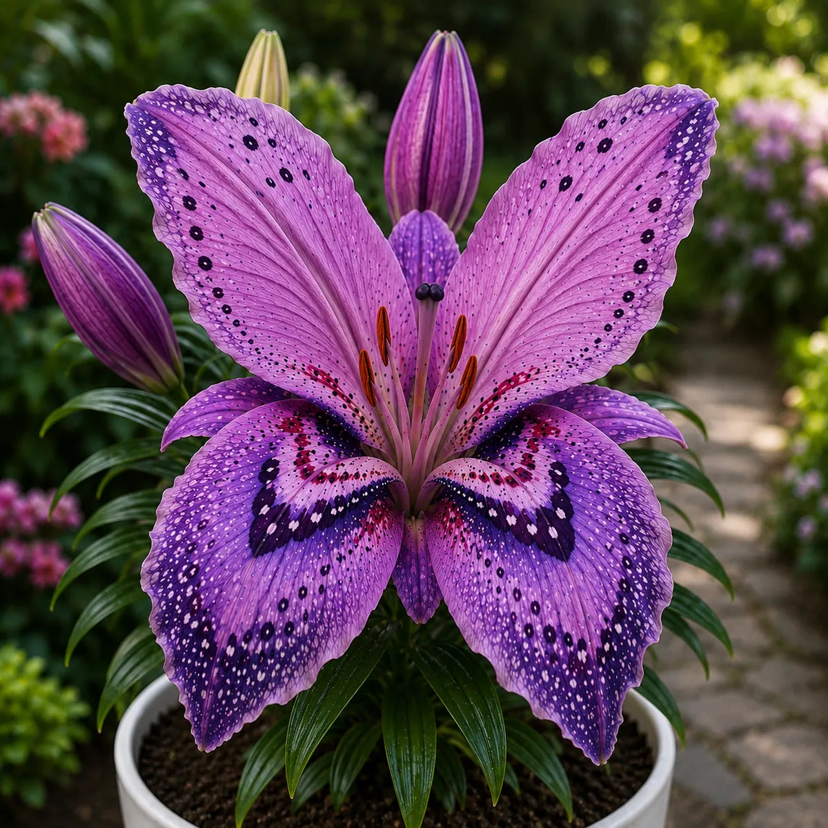🦋 Butterfly Lily Bulbs – Stunning Blooms for Every Garden