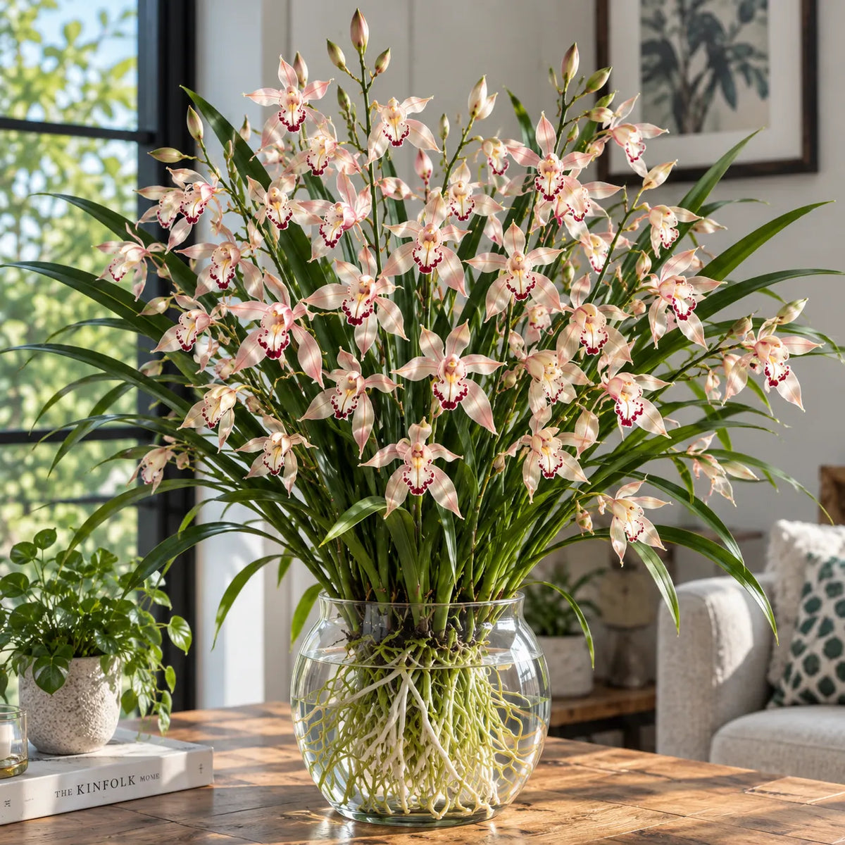 🌸 Rare Hydroponic Dancing Orchid Bulbs – Elegant Blooms Grown Beautifully in Water