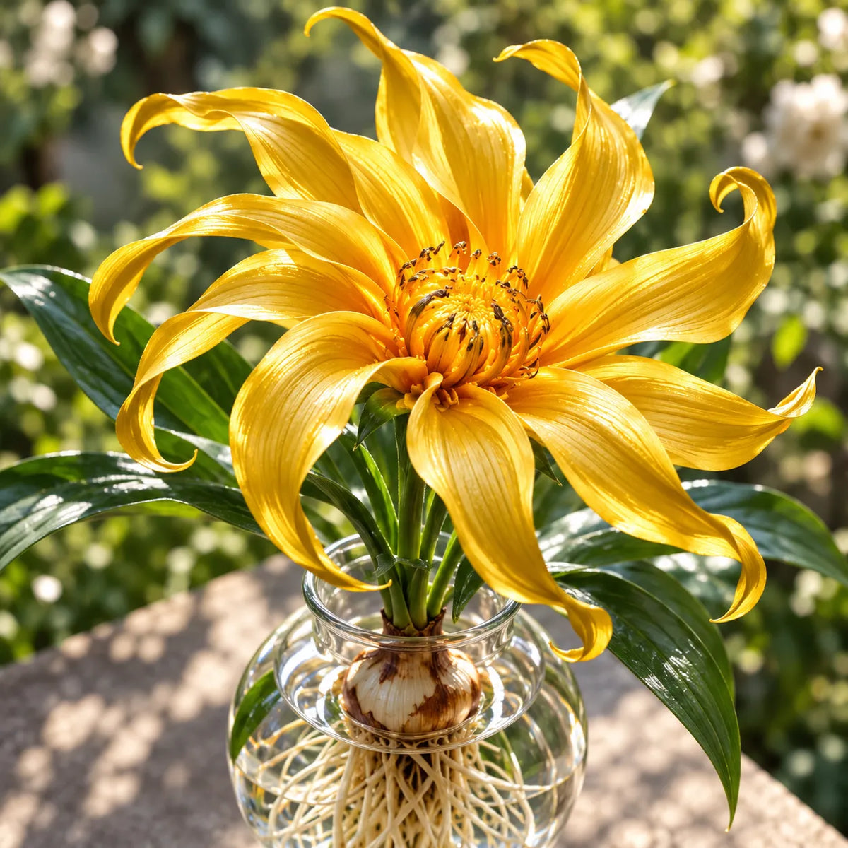 🌸 Giant Ribbon Lily Bulbs– Spectacular Curled Blooms for Water & Soil!