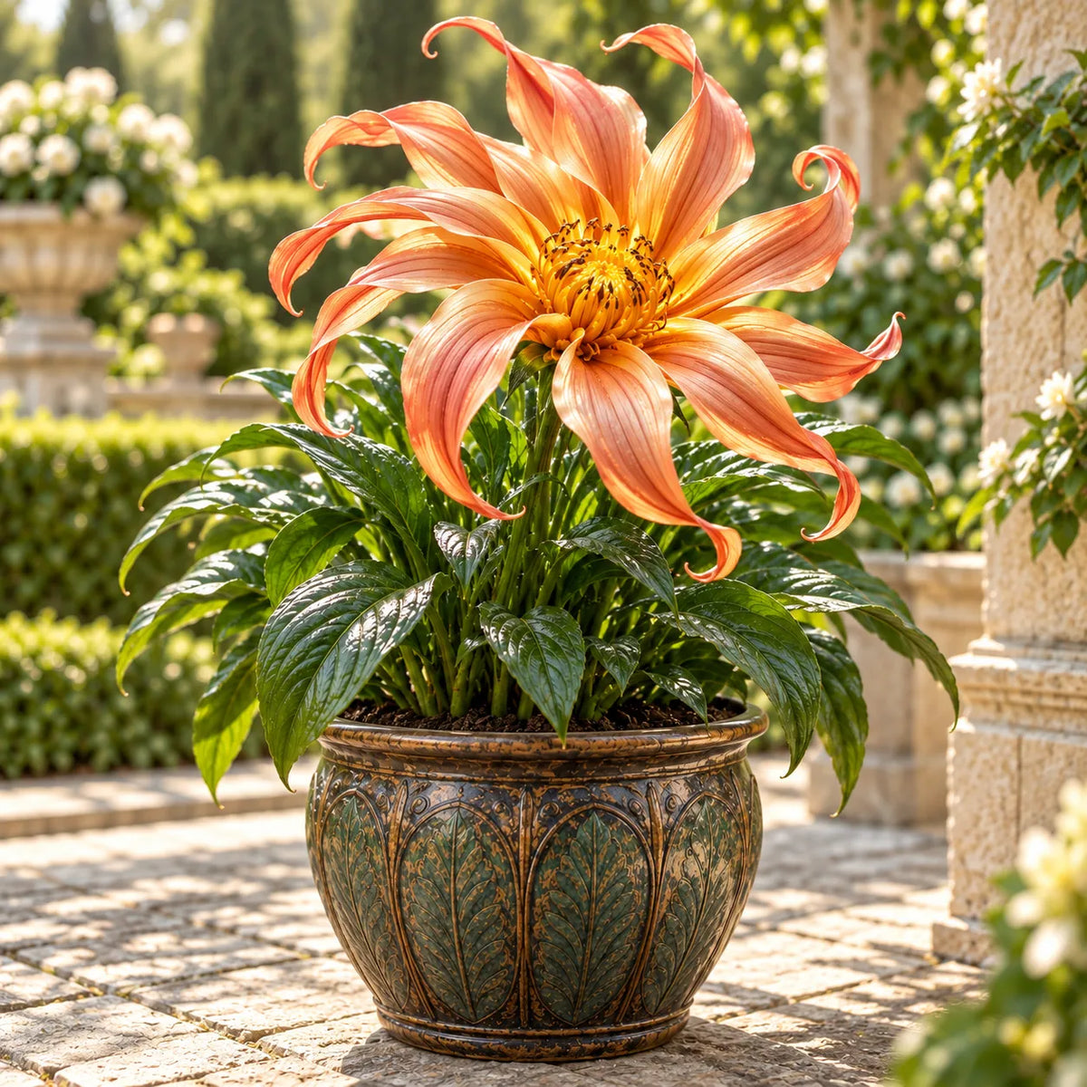 🌸 Giant Ribbon Lily Bulbs– Spectacular Curled Blooms for Water & Soil!