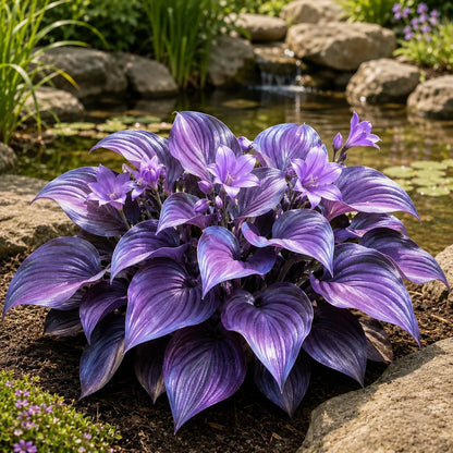 🌸Flowering Hosta bulbs – with shimmering leaves, create an elegant, shady garden 🌿