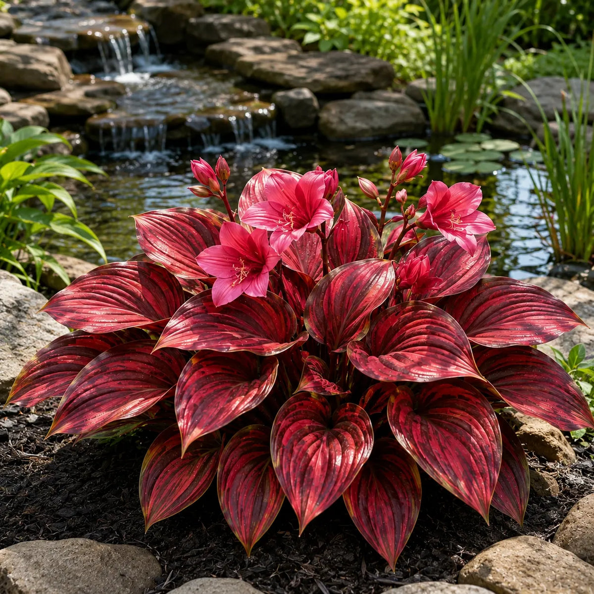 🌸Flowering Hosta bulbs – with shimmering leaves, create an elegant, shady garden 🌿