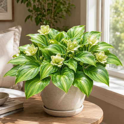 🌸Flowering Hosta bulbs – with shimmering leaves, create an elegant, shady garden 🌿