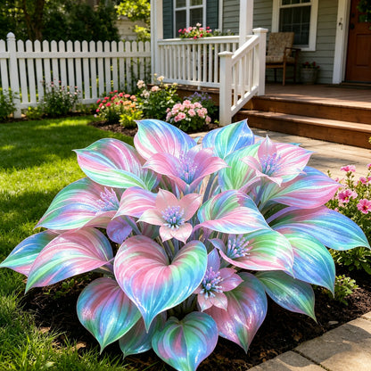 🌸Flowering Hosta bulbs – with shimmering leaves, create an elegant, shady garden 🌿