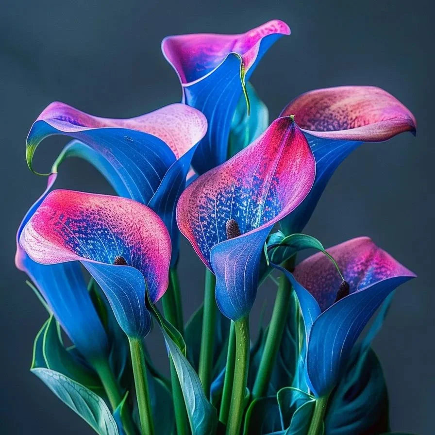 🌈✨ Mystical Aurora Calla Lily — Rare & Elegant Blooms