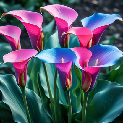 🌈✨ Mystical Aurora Calla Lily — Rare & Elegant Blooms