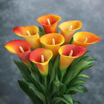 🌈✨ Mystical Aurora Calla Lily — Rare & Elegant Blooms