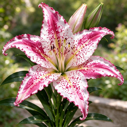 🌟 Rare Starfish Lily Bulbs – Stunning Multicolor Star-Shaped Blooms