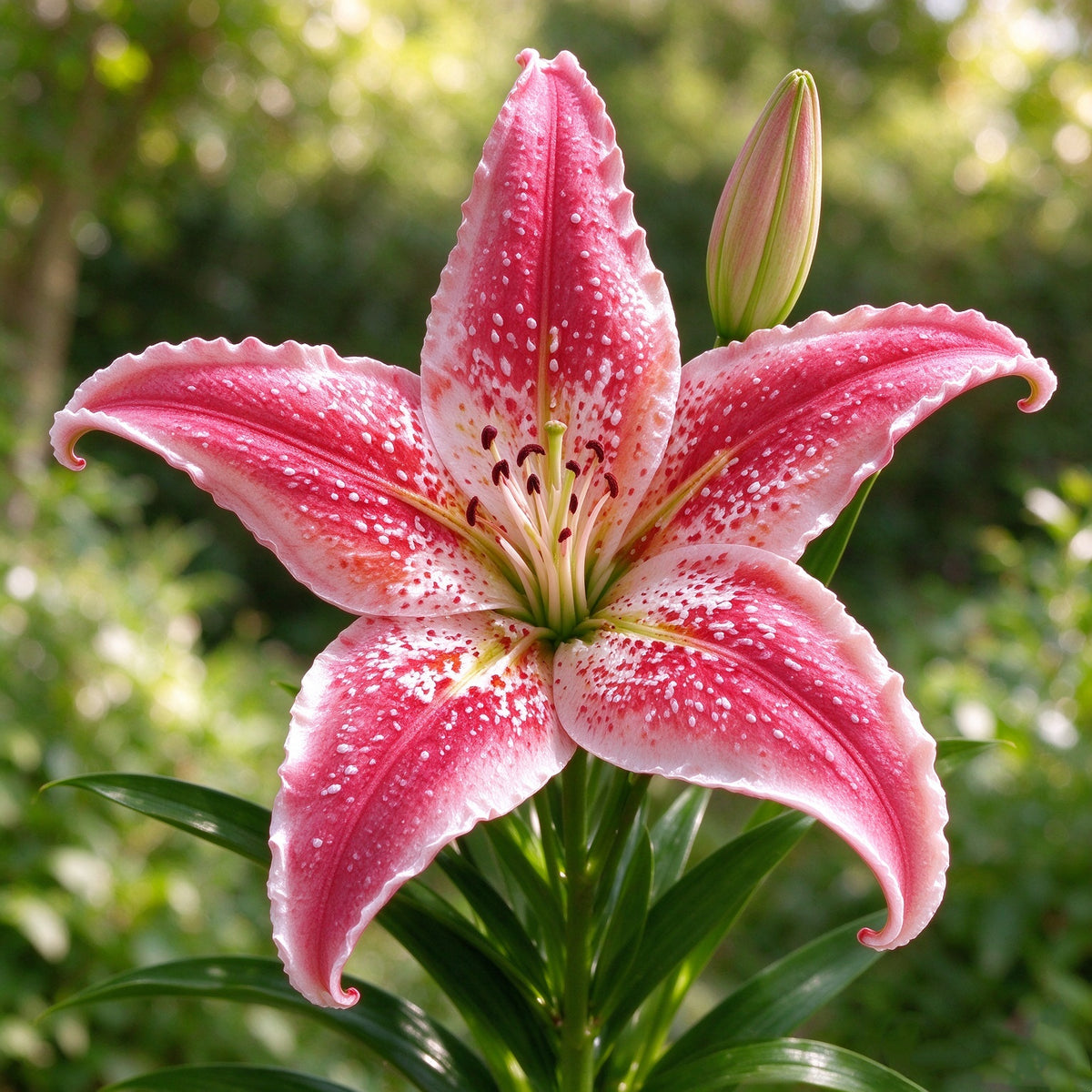 🌟 Rare Starfish Lily Bulbs – Stunning Multicolor Star-Shaped Blooms