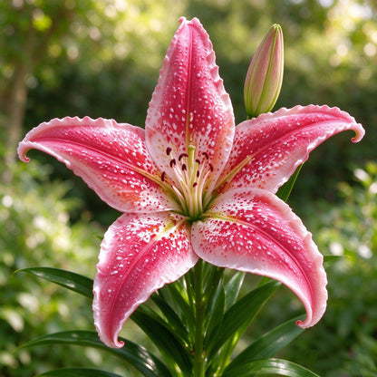 🌟 Rare Starfish Lily Bulbs – Stunning Multicolor Star-Shaped Blooms