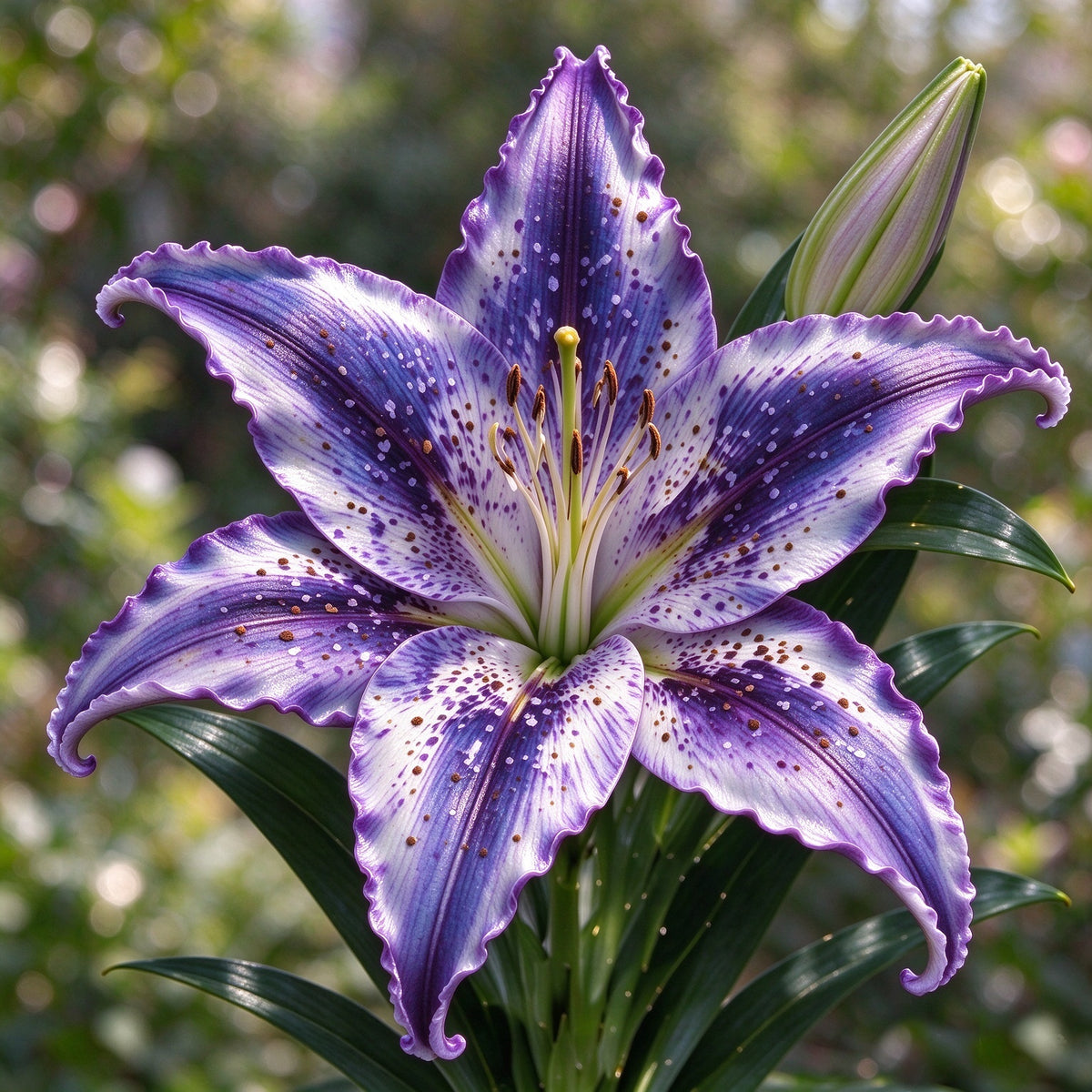 🌟 Rare Starfish Lily Bulbs – Stunning Multicolor Star-Shaped Blooms