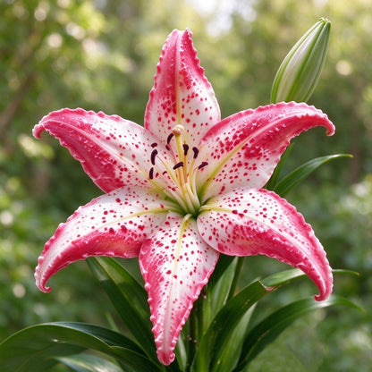 🌟 Rare Starfish Lily Bulbs – Stunning Multicolor Star-Shaped Blooms